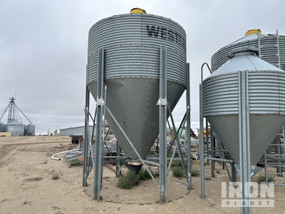 Westeel Rosco +/- 600 bu 2 Ring Hopper Contenedor de grano
