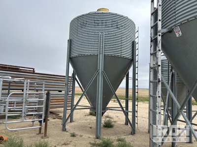 Westeel Rosco +/- 600 bu 2 Ring Hopper Contenedor de grano