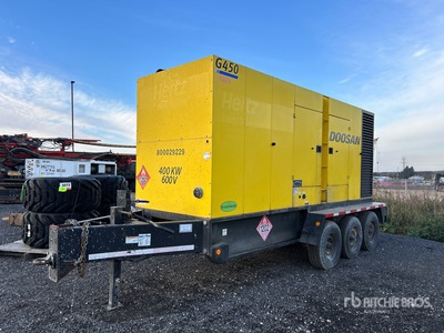 2014 Doosan G450WCU-2C-FX-T2 400 kW Mobile Generator Set