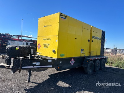 2014 Doosan G450WCU-2C PAS Generador