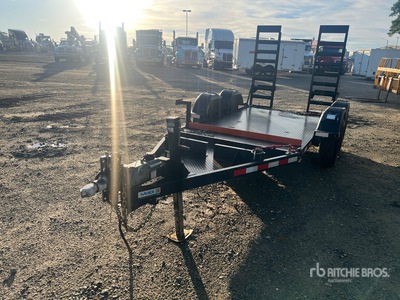 2021 MMDI 8800 lb 10 ft T/A Equipment Trailer