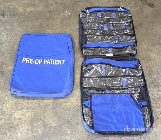 (10) Pre-Op Blue Medical Bag & (7) Mixed Bags