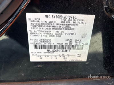 2020 Ford Ecosport SUV
