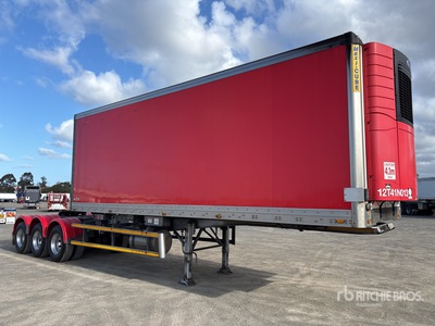 2017 MaxiTrans 7.6 m B-Double Lead Rollback Tri/A Refrigerated Trailer