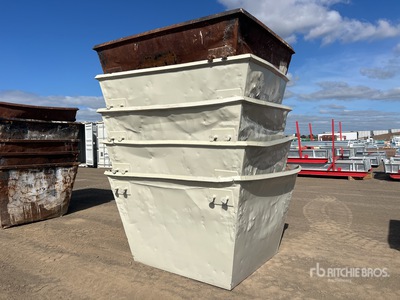 Quantity of (5) 3 m3 Skip Waste Bin