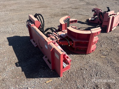 2023 Handy HRTH43 Rotating Rock & Tree Handler Pinza per mini pala (Unused)