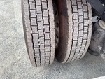 Underbody with Left Front Drive Tires