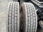 Underbody with Left Center Drive Tires