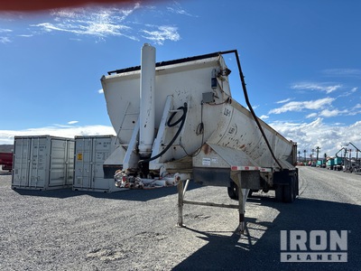1998 Spcns 33 Ft End Dump Trailer