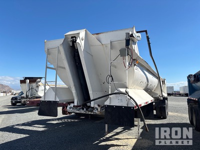 1985 Gallaty T/A End Dump Trailer