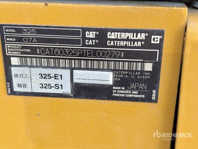 2020 Cat 325 Excavadora de Cadenas