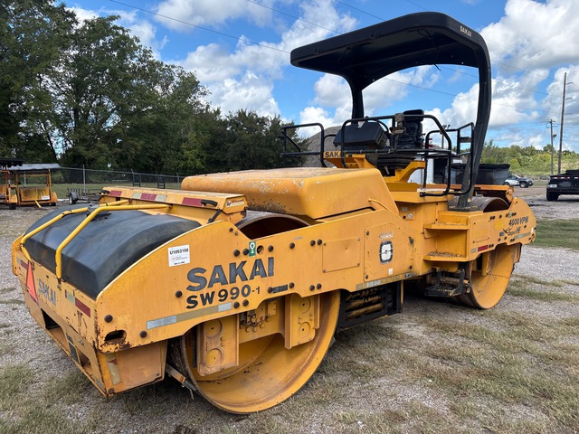 2015 Sakai SW990-1 Double Drum Roller 2015 Sakai SW990-1 Double Drum Roller