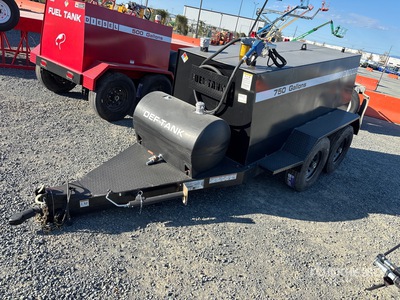 2026 Industrias America 750 750 gal Trailer Mounted Steel Diesel Benzinetank