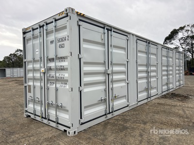 2026 40 ft High Cube Multi-Door Storage Container (Unused)