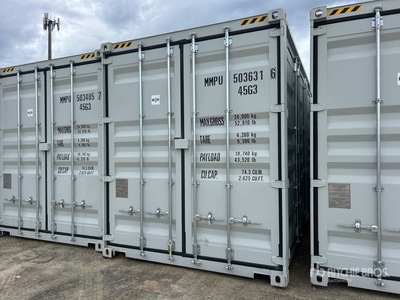 2026 40 Ft One-Way High Cube Storage Container (Unused)