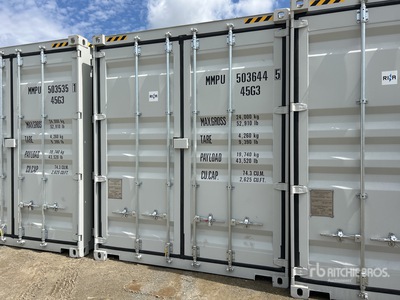 2026 40 Ft One-Way High Cube Storage Container (Unused)