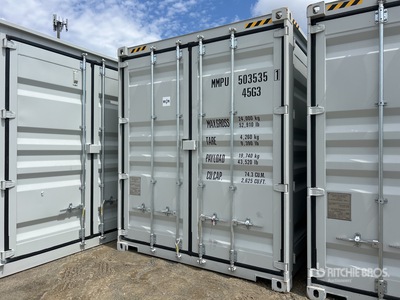 2026 40 Ft One-Way High Cube Storage Container (Unused)