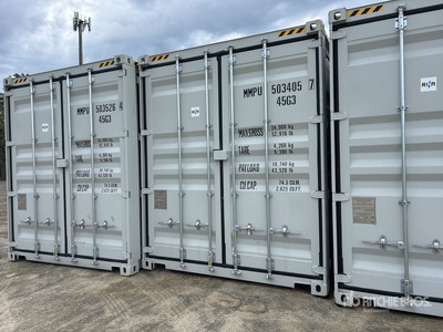 2026 40 Ft One-Way High Cube Storage Container (Unused)