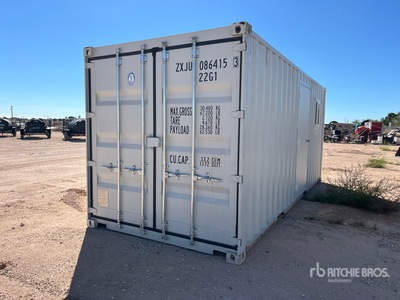 20 ft Standard Multi-Door 20 ft 1 in insulated Storage Container