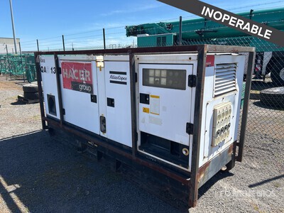 2004 Atlas Copco QAS138PD 125 kVA Skid-Mounted Groupe électrogène (Inoperable)