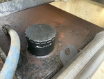 Trailer Chassis with Fuel Tank Condition