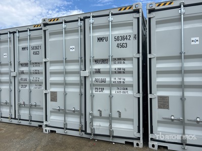 2026 40 Ft One-Way High Cube Storage Container (Unused)