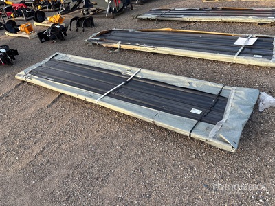 Quantity of (50) 2026 SKLP SKH50 12 ft x 3 ft Galvalume Steel Sheets Divers (Unused)