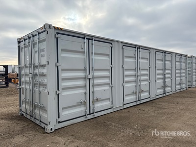2026 40 ft High Cube Multi-Door Storage Container