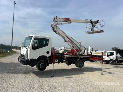 2016 Cela DT 25 on 2016 Nissan Cabstar 35.12 Bucket Truck