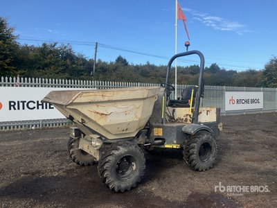 2016 Terex 3 ton 4x4 Swivel Wozidło