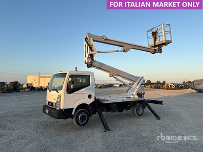 2018 Multitel Pagliero HX195 19.5 m on Nissan Cabstar Bucket Truck