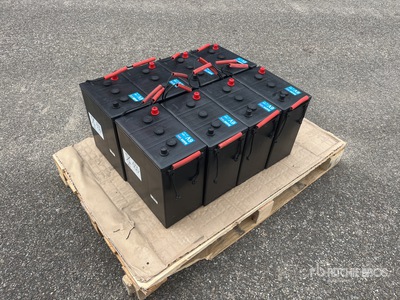 Quantity of (8) Bars J305 6V-360Ah Batterie (Unused)
