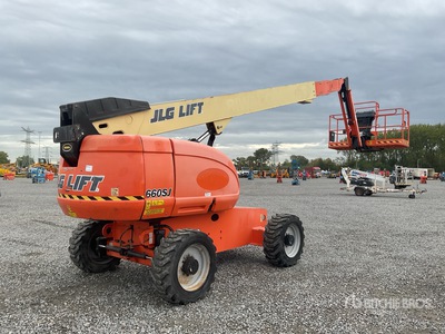 2015 JLG 660SJ 4WD Diesel رافعة تليسكوبية بذراع تطويل