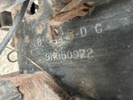 General Appearance with Frame Stamp Serial Number/VIN Photo