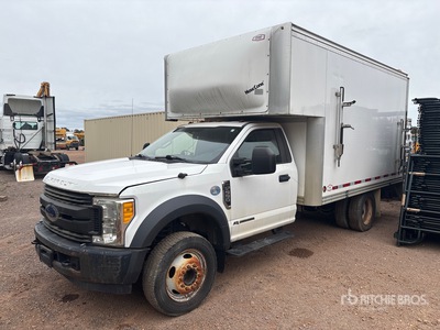 2017 Ford F-550 XL 4x2 Van Truck (Inoperable)