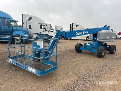 2015 Genie S-45 4WD Diesel Telescopische hoogwerker