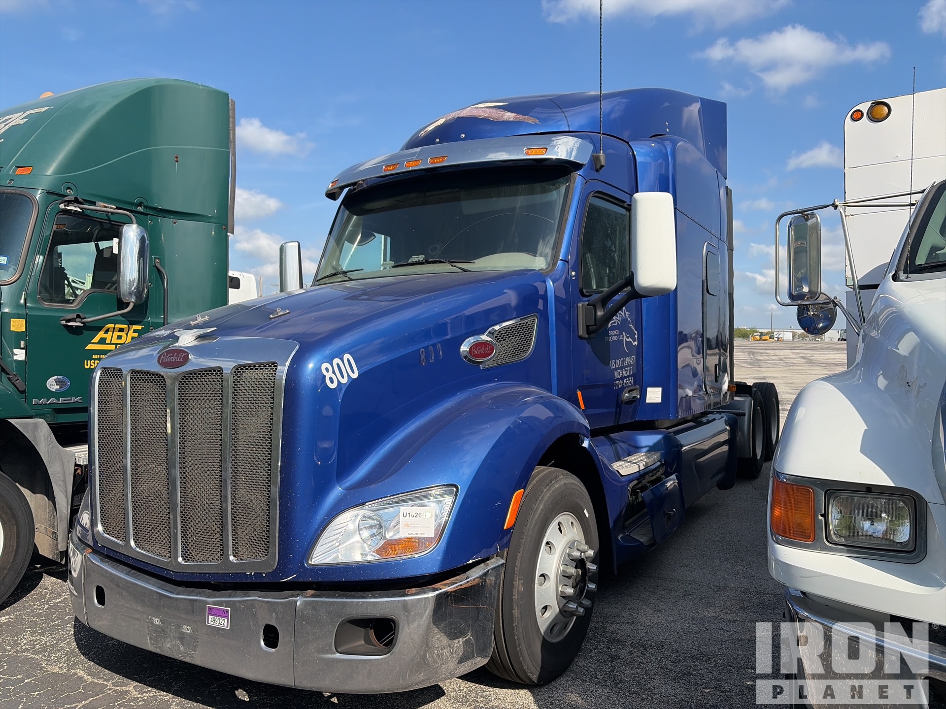 2017 Peterbilt 579 6x4 T/A Sleeper Truck Tractor (Glider Kit)