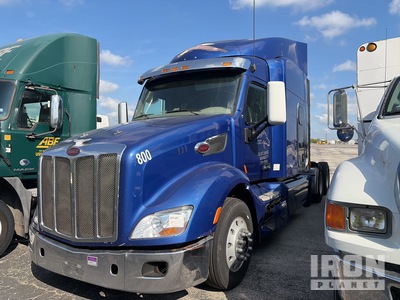 2017 Peterbilt 579 6x4 T/A Sleeper Truck Tractor (Glider Kit)