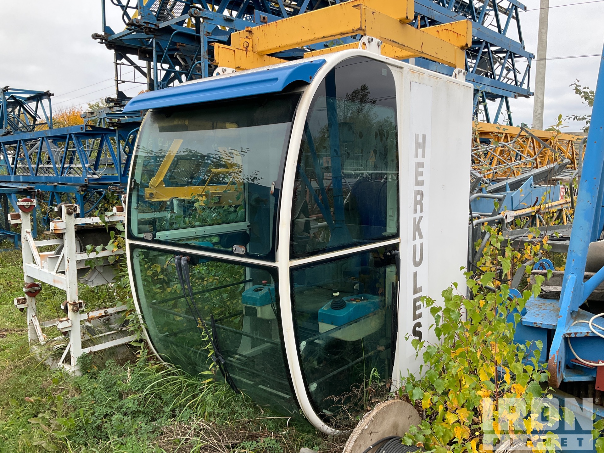 2007 Potain MC85B 5 ton Hammerhead Tower Crane