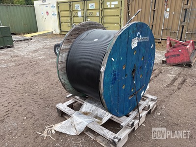 Spool of Corning Optical Cable
