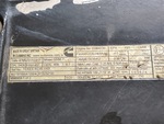 Engine with Engine Serial Number
