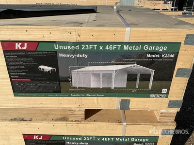 KJ K2346 Metal Garage - Unused