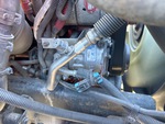 Moteur with compresseur de climatisation