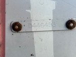 General Appearance with Frame Stamp Serial Number/VIN Photo