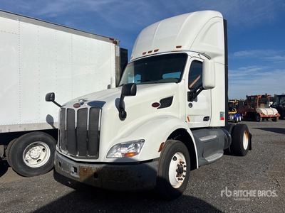 2018 Peterbilt 579 Day Cab Truck Tractor (Inoperable)