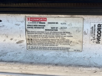 2020 Kenworth T680 T/A Day Cab Truck Tractor