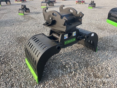 2026 Hydraram HSG-110R Q/C Rotating Grappin de démolition (Unused)