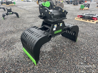 2026 Hydraram HSG-180R Q/C Rotating Pinza de demolicion (Unused)