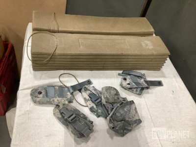 (204) Hand Grenade Pouches, (75) Sleeping Mats & Assorted Items