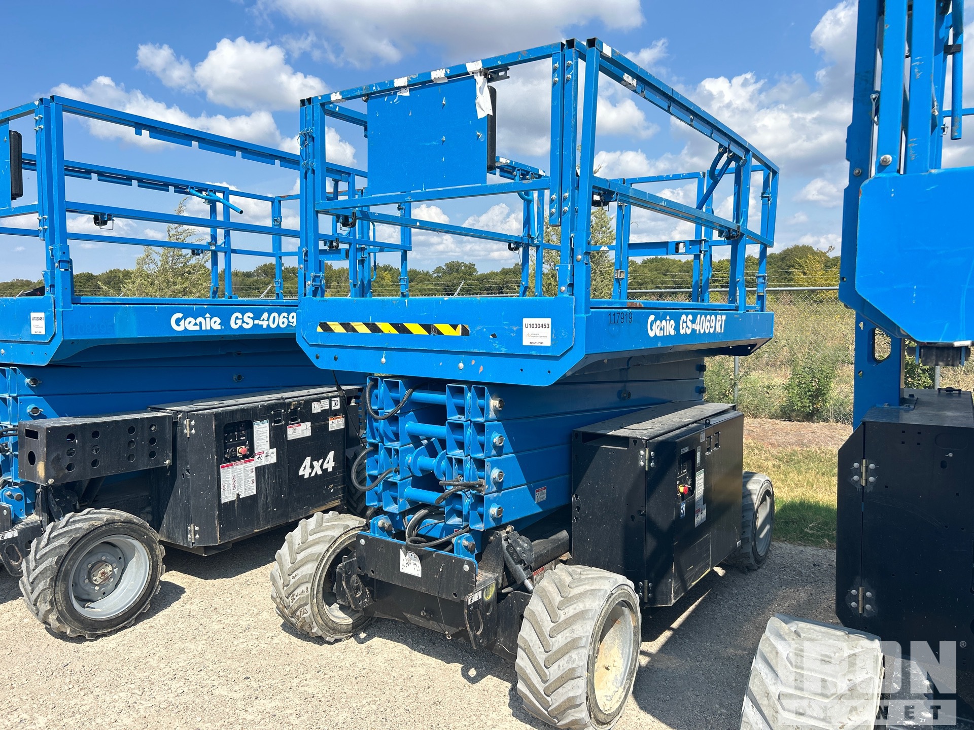 2021 Genie GS-4069 RT Diesel 4x4 منصة رفع متحركة